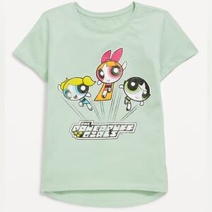 Old Navy The Powerpuff Girls’ Graphic T-Shirt for Girls Short Sleeve Mint Large